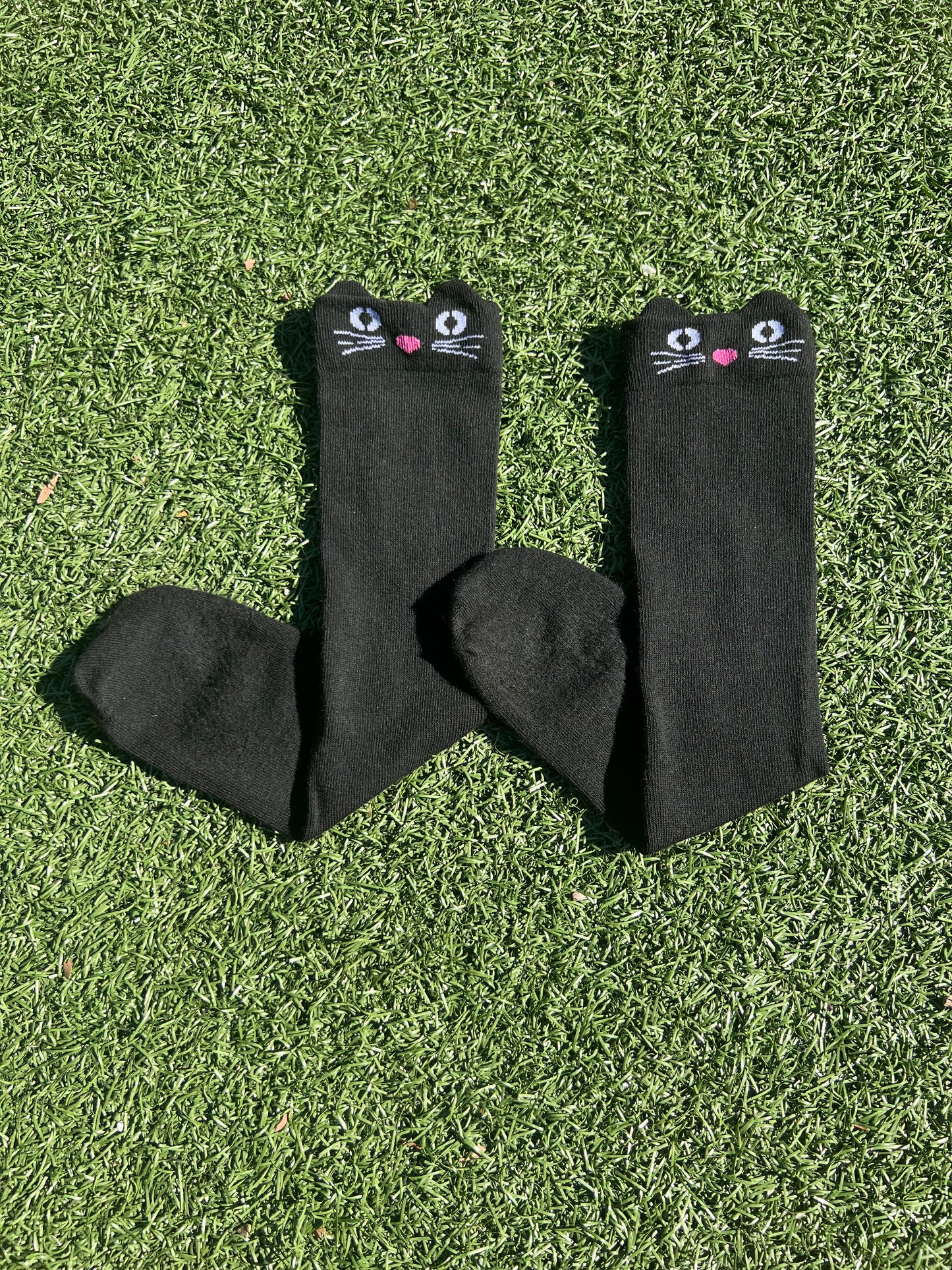 Cute Cat Knee High Socks - Animal