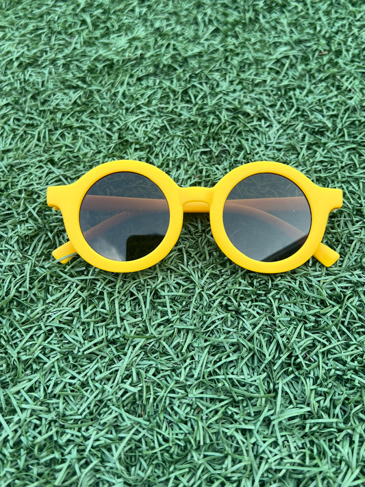 Retro Sunglass for Toddlers - Sunshine Yellow